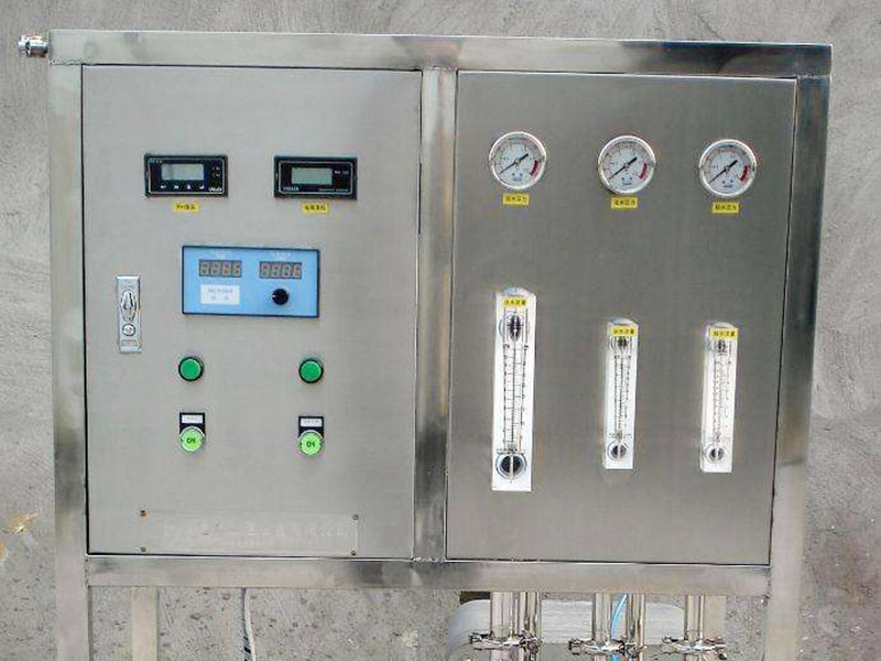 edi模塊原水首先進入水箱，經過原水泵